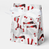 Westerne partijgunst of giftdoos Westerne bruiloft Bedankdoosjes (Voorkant Zijde)