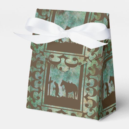 Westerne Party Favor Gift Box Cowboy Prayer Bedankdoosjes (Voorkant Zijde)