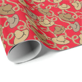 Westerne Petten en spoelen voor het oppakken van c Cadeaupapier (Rol Hoek)