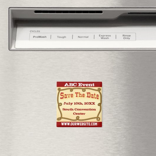 Westerne piek, behalve de datum magneet (Insitu (Vaatwasser))