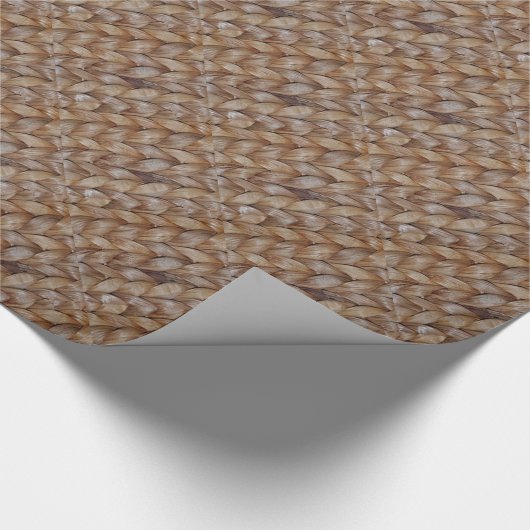 Westerne piekdruk in mandje cadeaupapier (Hoek)