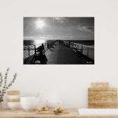 Westerne pier poster (Keuken)