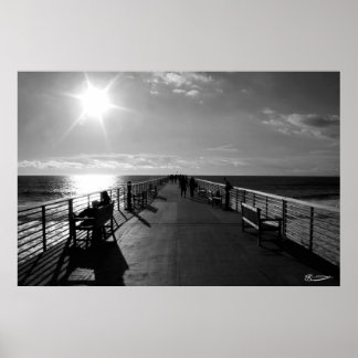 Westerne pier poster