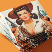  Westerne Pin-up Magneet