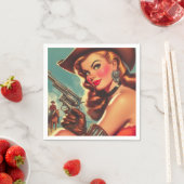 Westerne Pin-up Servet (Insitu)