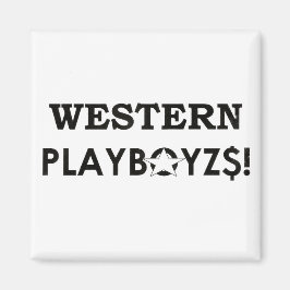 WESTERNE PLAYBOIZ / JMT SKATERBOARDS / IPIX MAGNEET