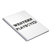 WESTERNE PLAYBOIZ / JMT SKATERBOARDS / IPIX NOTITIEBOEK (Rechterzijde)