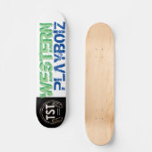WESTERNE PLAYBOIZ / JMT SKATERBOARDS / IPIX PERSOONLIJK SKATEBOARD (Voorkant)