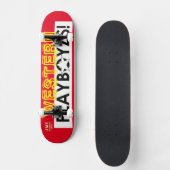 WESTERNE PLAYBOYZ$! / JMT SKATERBOARDS / IPIX PERSOONLIJK SKATEBOARD (Voorkant)