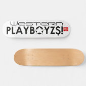 WESTERNE PLAYBOYZ$! SKATEBOARDS / JMT SKATEBOARDS (Horizontaal)