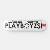 WESTERNE PLAYBOYZ$! SKATEBOARDS / JMT SKATEBOARDS (Horizontaal)