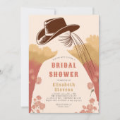 Westerne Prairie Wildflowers Rustiek Vrijgezellenf Kaart (Voorkant)