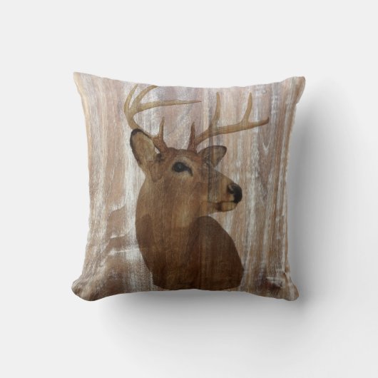 Westerne primitieve schuurherten kussen (Voorkant)