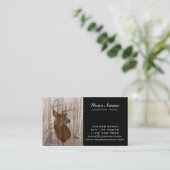 Westerne primitieve schuurherten visitekaartje (Staand voorkant)