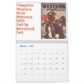 Westerne pulp Hoesjes Agenda 2012 Kalender (Feb 2027)