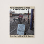 Westerne Puzzle - Gungevecht bij het OK-Koraal in  Legpuzzel (Verticaal)