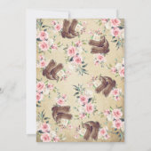 Westerne Quinceañera - 15e verjaardag Kaart (Achterkant)