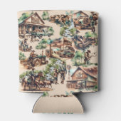 Westerne Ranch of Country Boerderij Scene Geperson Blikjeskoeler (Achterkant)