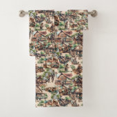 Westerne Ranch of Land Boerderij Scènes Bad Handdoek (Insitu)