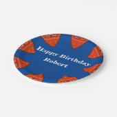 Westerne Red Bandana Party Borden aanpassen Papieren Bordje (Gekanteld)