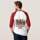 Westerne Red Indian Fighters of Courage Unity T-shirt (Achterkant volledig)