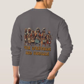 Westerne Red Indian Fighters of Courage Unity T-shirt (Achterkant)