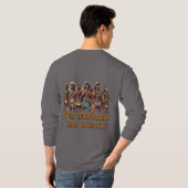 Westerne Red Indian Fighters of Courage Unity T-shirt (Achterkant volledig)