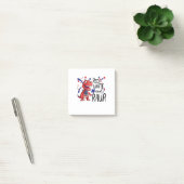 Westerne Red White Rawr-dinosaurus Post-it® Notes (Kantoor)