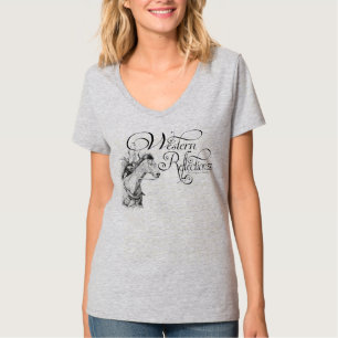 Westerne reflectie (Barrel Racer) T-shirt