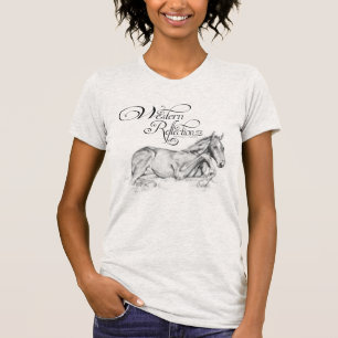 Westerne reflecties (rustige tijd) t-shirt