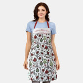 Westerne Rendier Ranch Christmas Baking Crew Schort (Gedragen)