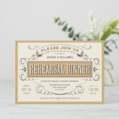 Westerne  repetitie Invitaties Kaart (Staand voorkant)