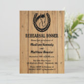 Westerne repetitie voor een diner-paard Rustige br Kaart (Staand voorkant)