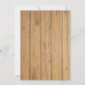 Westerne repetitie voor een diner-paard Rustige br Kaart (Achterkant)