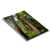 Westerne rode cedar-bomen notitieboek (Rechterzijde)