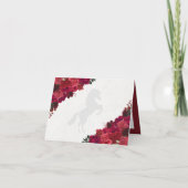 Westerne rode rozen Charra Quinceanera Dank je (Achterkant)