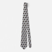 Westerne Rodeo Bull Riding Mannen Necktie Stropdas (Voorkant)