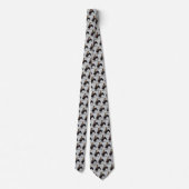 Westerne Rodeo Bull Riding Mannen Necktie Stropdas (Achterkant)