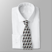 Westerne Rodeo Bull Riding Mannen Necktie Stropdas (Gebonden)
