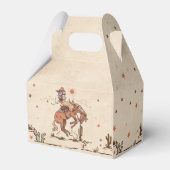 Westerne Rodeo Country Cowboy Verjaardag Bedankdoosjes (Achterkant)