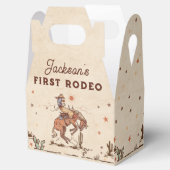 Westerne Rodeo Country Cowboy Verjaardag Bedankdoosjes (Geopend)