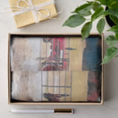 Westerne Rodeo Country Horse Riding Art Tissuepapier (Geschenk)