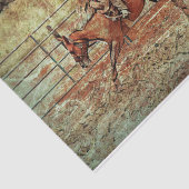 Westerne rodeo Country Horse Riding Texture Tissuepapier (Detail)