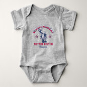Westerne Rodeo Cowboy Academy Mutton Busting Kinde Romper (Voorkant)