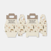 Westerne Rodeo Cowboy Birthday Party Bedankdoosjes (Uitgevouwen)