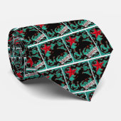 Westerne Rodeo Cowboy Bronc Rider Necktie Stropdas (Opgerold)