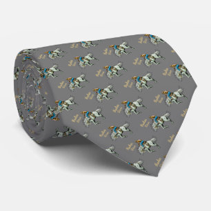 Westerne Rodeo Cowboy Bronc Rider Necktie Stropdas