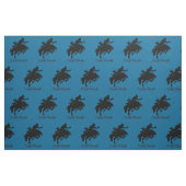 Westerne Rodeo Cowboy Bronc Riding Stof (Fat Quarter)