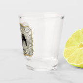 Westerne Rodeo Cowboy Bull Riding Belt Buckle Shot Glas (Rechts)