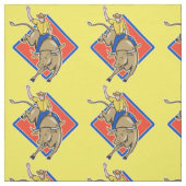 Westerne Rodeo Cowboy Bull Riding Stof (Swatch)